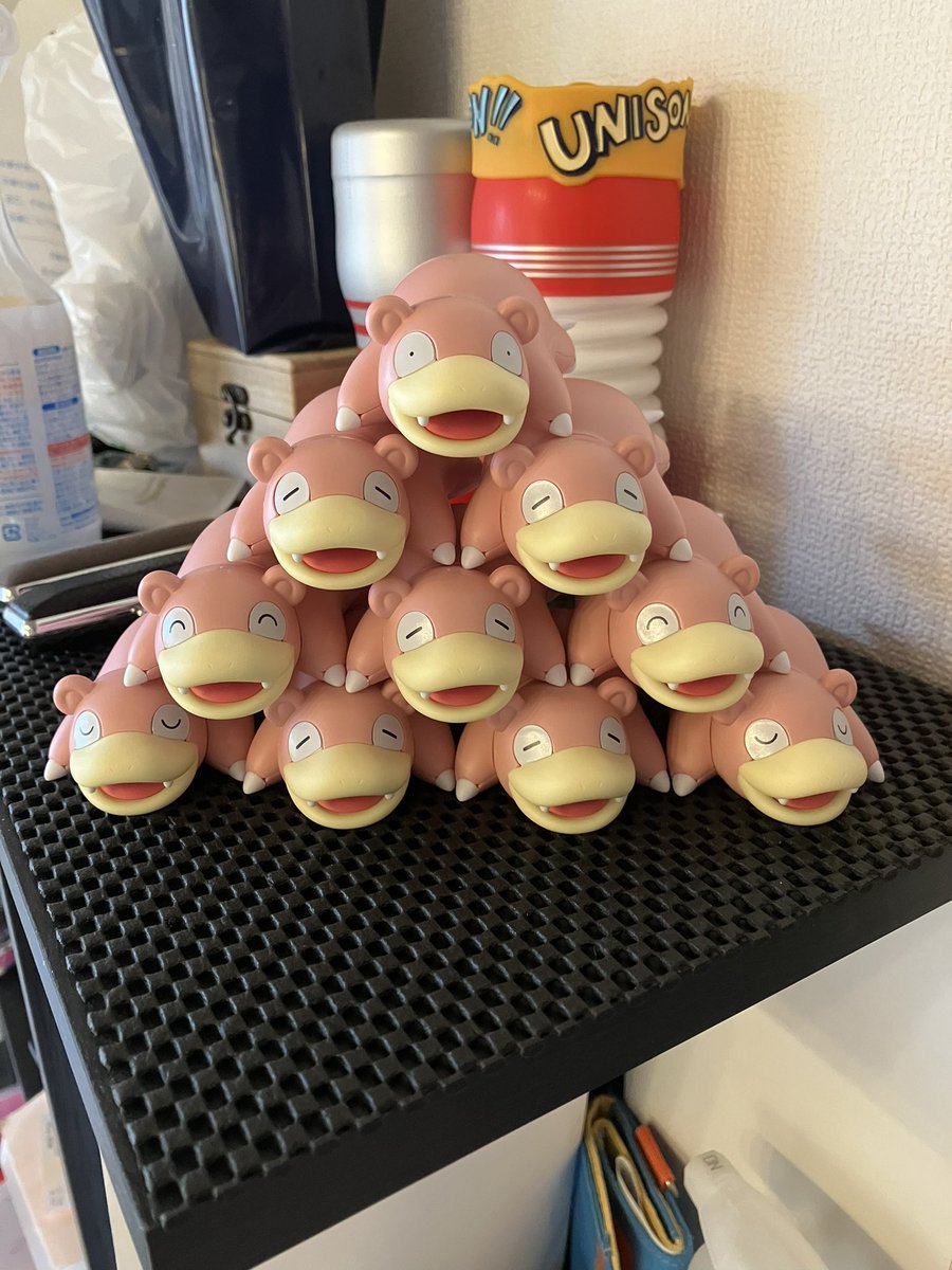 ピラミッド完成🙌