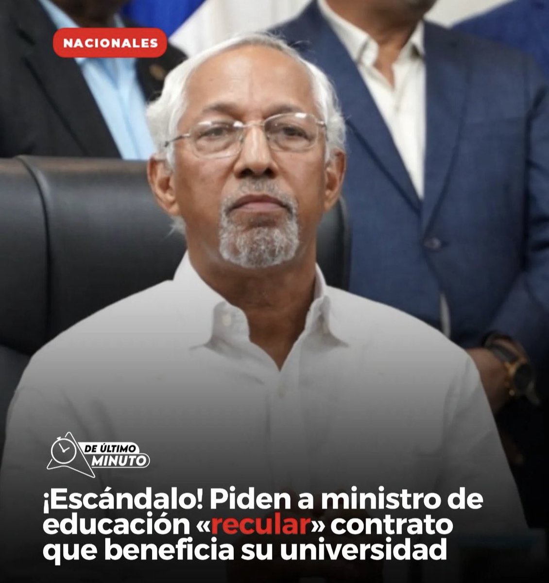 jusanz11's tweet photo. ✍🏼Yo pensaba que ese señor iba a durar al menos hasta las elecciones en ese cargo, pero es que se pierden en lo básico, no creo que el presidente @luisabinader le deje pasar esa. 
Siempre abre la boca para quejarse y ahora le sacan esto. 
El señor Miyagi dice una cosa y hace otra.