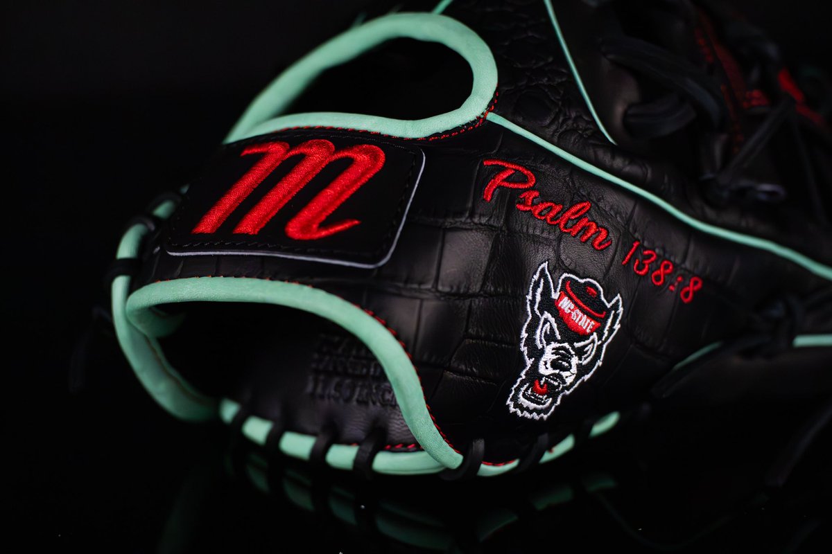 The Wolfpack is ready hunt the competition with their debut custom leather.