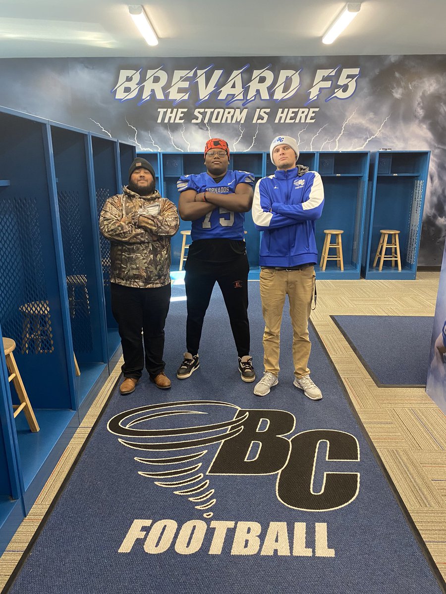 Sincerelykj76's tweet photo. I am very blessed to say I have received my first D3 offer from @BrevardF5, Thank you @CoachKhayat @ThebigU for the opportunity! And also thank you for having me out for an official Visit today! https://t.co/SkXa1sp2MO