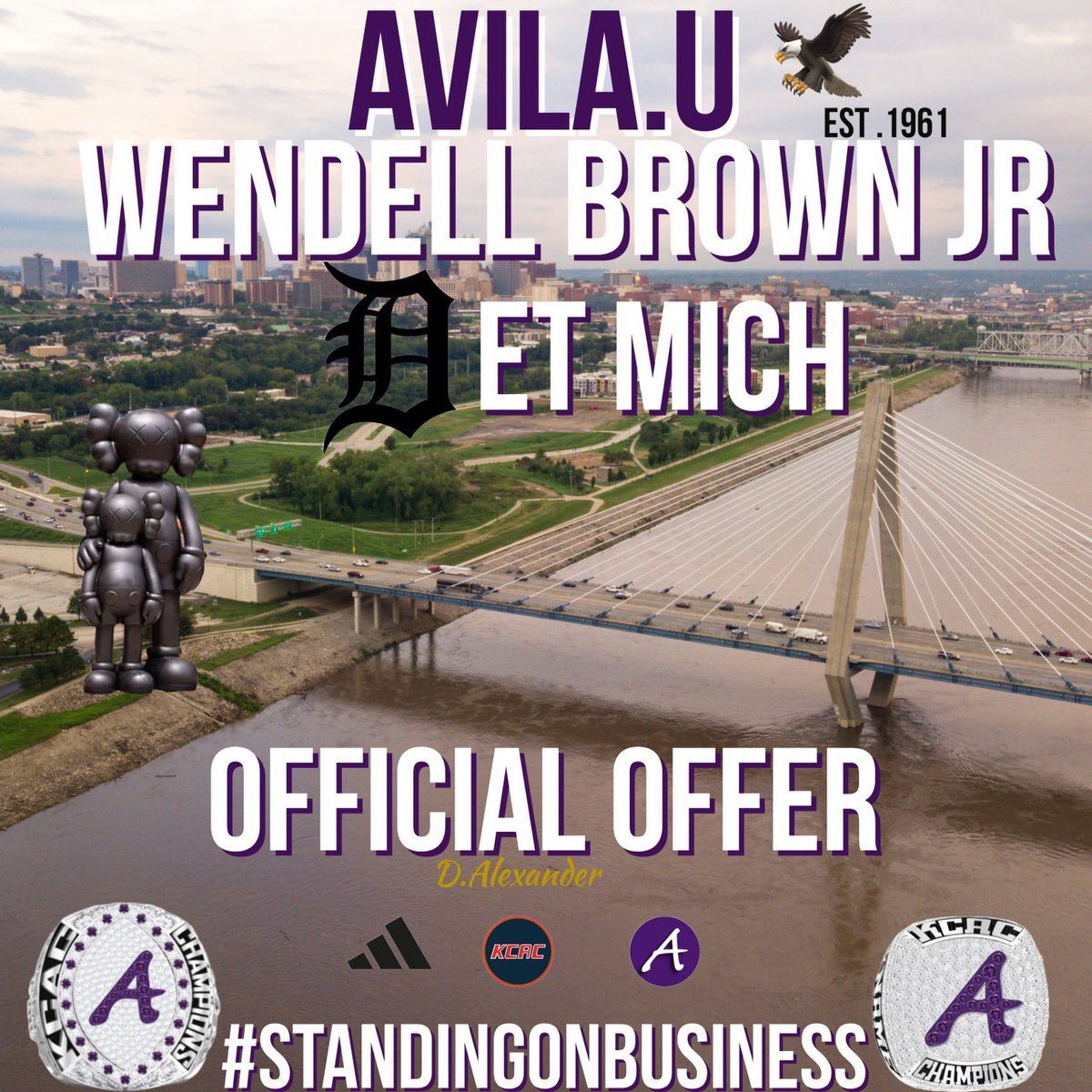 Deuce2Brown's tweet photo. #AGTG after a conversation with @TheCoachCoty i’m blessed to receive an offer from Avila University https://t.co/5Ahzg4zTIo