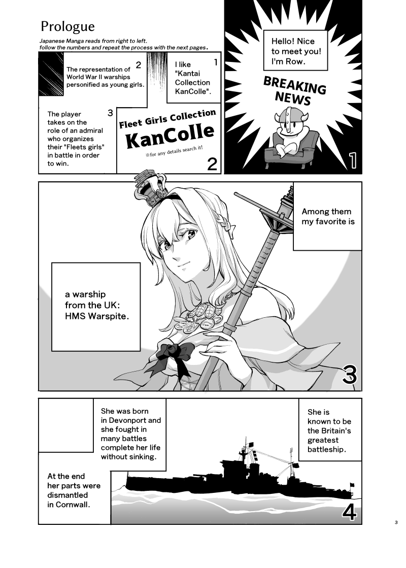 I went to the UK to meet the legacy of HMS Warspite. I made a report comic about it and I would be very happy if you guys have to read it.→ For those of you who have already bought it, did you enjoy it? Please let me know your thoughts. Thank you so much!
