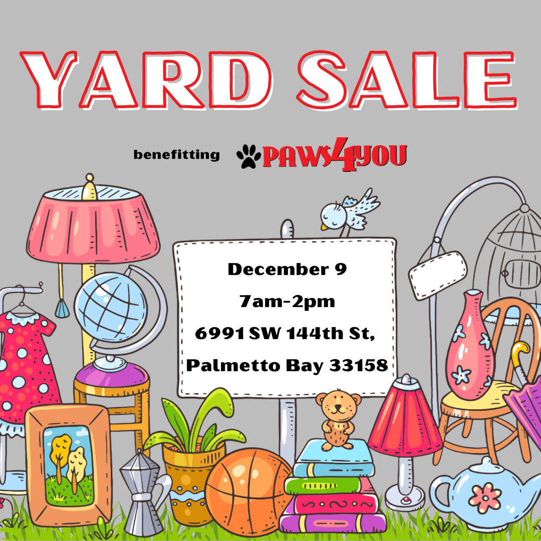 Join us TOMORROW for a paw-some yard sale where every purchase helps rescue dogs find their fur-ever homes. 🐶❤️🛍️ See you there! ✨🐕 #YardSaleForPaws #ShopForACause #RescueDogsRock