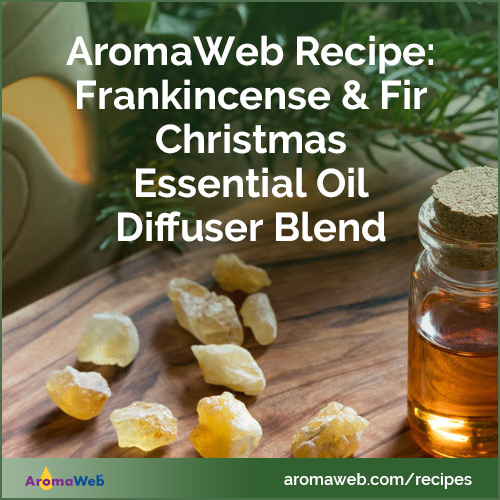 AromaWeb's tweet photo. Frankincense and Fir instead of Myrrh! Enjoy this easy to make diffuser and air freshener blend that can be used at any time of the year but is especially appropriate around the holidays: https://t.co/utgmC8ulbM #aromatherapy #essentialoils #essentialoilblends https://t.co/AzTVxKP1Rv
