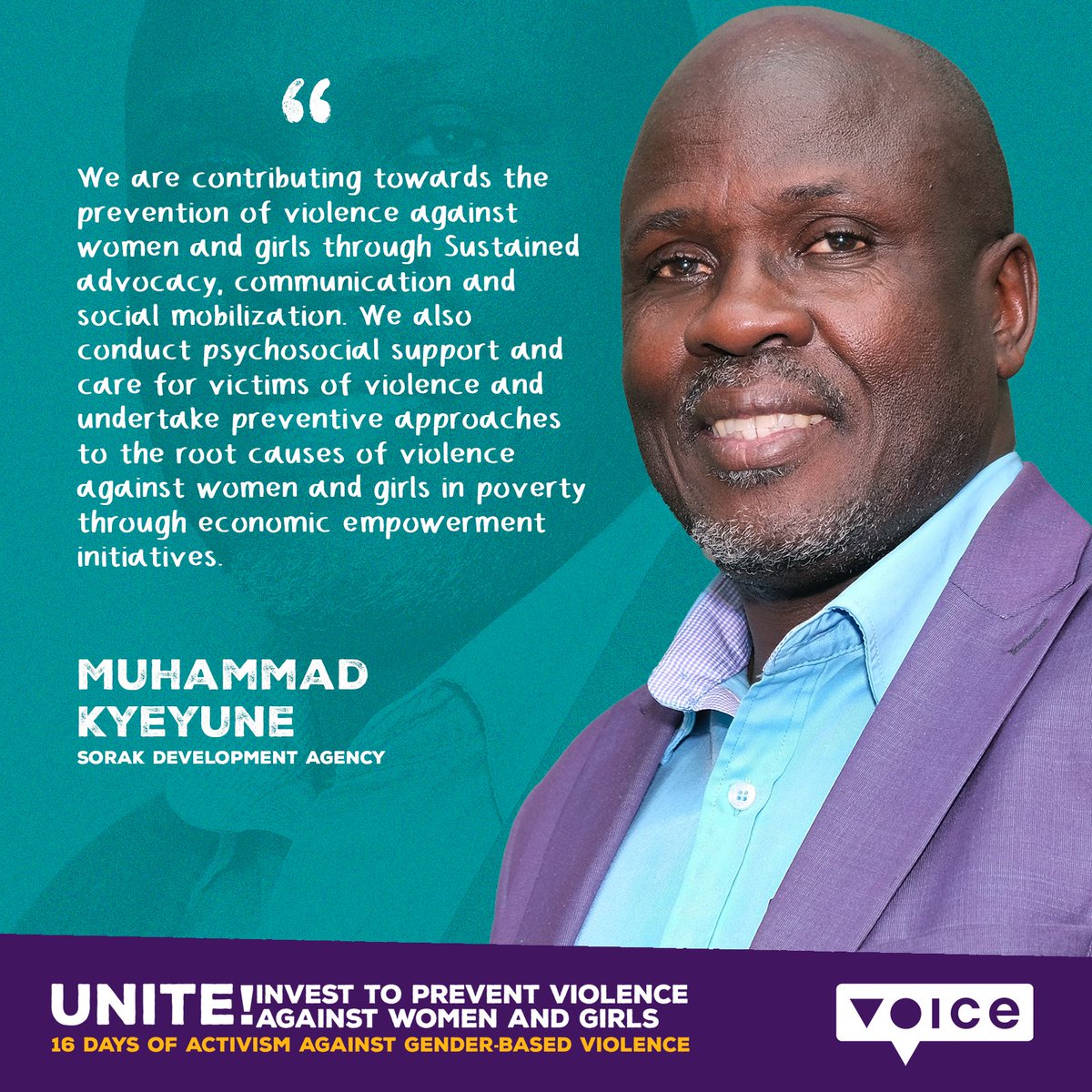 voicetweetz's tweet image. As we end the 16 Days of Activism Against Gender-based Violence and celebrate Human Rights Day, we would like to share with you voices from East Africa expressing thoughts on what it means to invest in the prevention of violence against women and girls.

#16DaysOfActivism