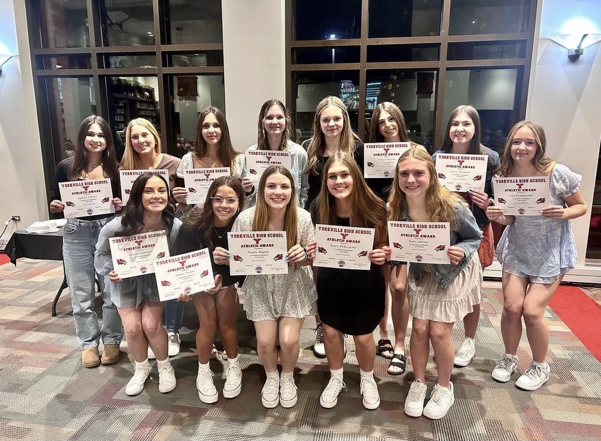 Thank you <a href="/YHSfoxesVball/">Yorkville Girls’ Volleyball</a> for such a memorable soph/JV volleyball season. 
I am so grateful for the amazing coaching and support that I received this season and for being awarded the Fox Pride award. 

GO FOXES