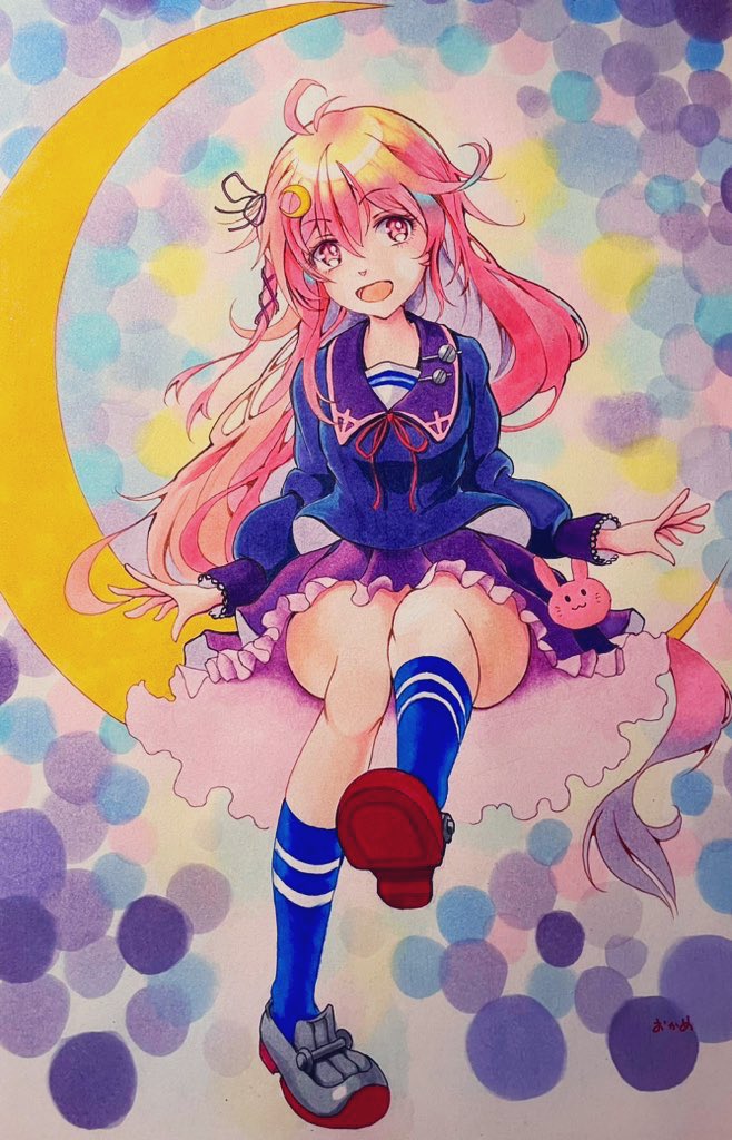 「#これを見たやつは座ってる画像をあげろ 」|おかめのイラスト
