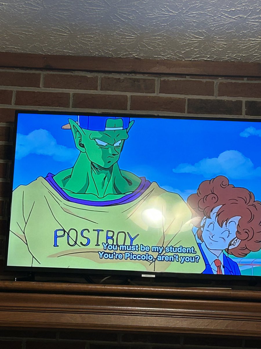 DimiElah's tweet photo. Not Piccolo with the most rizz on this entire show 🤣🤣🤣 I love it so much 😂😂 https://t.co/tDG25O3LSG