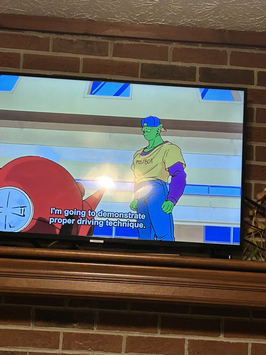 DimiElah's tweet photo. Not Piccolo with the most rizz on this entire show 🤣🤣🤣 I love it so much 😂😂 https://t.co/tDG25O3LSG