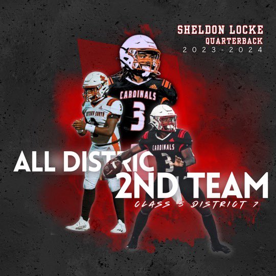 Congratulations to <a href="/marcusneal0705/">Marcus Neal</a>, <a href="/ShelLocke_3/">Sheldon Locke</a>, Riki Goines, <a href="/SimmonsMylen/">Mylen Simmons</a> and <a href="/LoganLanear/">logan lanear</a> on being selected to the Class 5 District 7 All District Team.