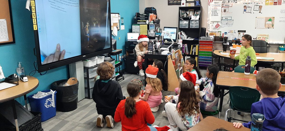 This was not just any other typical Friday <a href="/rockenbaughES/">Rockenbaugh ES</a> as the kiddos took over! From read-alouds and small groups to practicing drills we had another successful #RuletheSchool.  #ImagineDragons #InspireExcellence