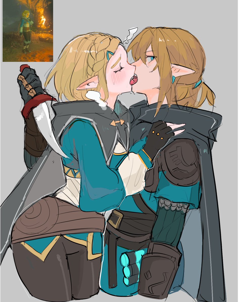 𝗺𝗶𝘄𝗮 on X: Artists, show me your work that got popular unexpectedly!  Could never have predicted that ppl would like fake zelda so much and this  one to get that much atraction