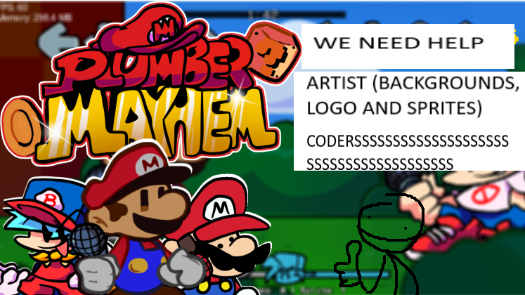 TheBlandey's tweet photo. GUYSSSSSSSSSSSSSSS

WE NEED ARTISTS AND CODERS PLEASE PLEASE

@FNFnewsespanis @FNFNewsEsp @FNFNewsAnnounc1 @News_Funkin hi https://t.co/SZbSY96mwP