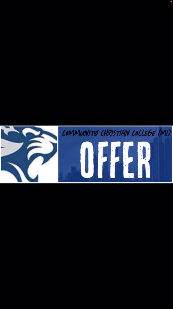 jones_carbon's tweet photo. After a great conversation with @CoachCarey56 I am blessed to recieve an Offer from Detroit Community Christian College!! @Hagerty_FB @Coach_Bock @1CoachQ @doccoop22 https://t.co/GxPVcDm8bd