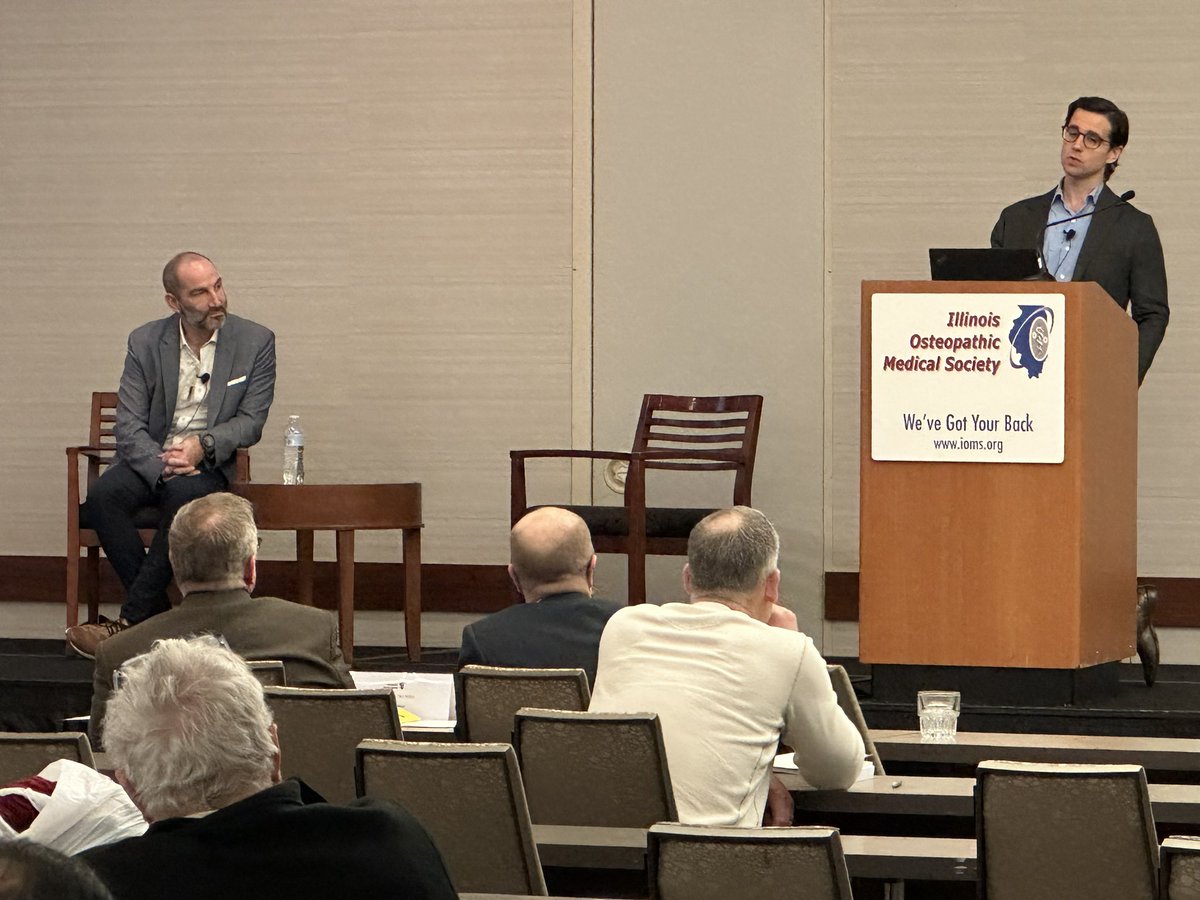 William Ares, MD (@brainvesseldoc) on Twitter photo Had a great experience at the <a href="/IOMSforDOs/">Illinois Osteopathic Medical Society</a> winter meeting with my ED/EMS colleague Ben Feinzimer talking about systems of stroke care and what we’ve done at @NorthShoreWeb to optimize stroke outcomes from 911 dispatch to hospital discharge. Had a great experience at the <a href="/IOMSforDOs/">Illinois Osteopathic Medical Society</a> winter meeting with my ED/EMS colleague Ben Feinzimer talking about systems of stroke care and what we’ve done at @NorthShoreWeb to optimize stroke outcomes from 911 dispatch to hospital discharge.