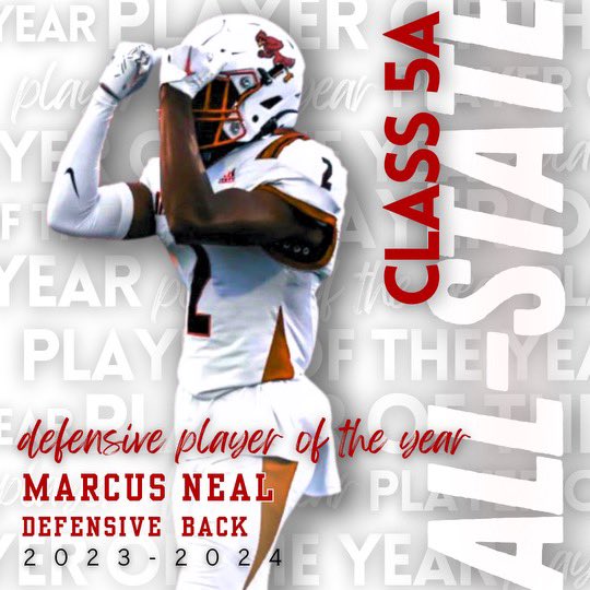 We also need to congratulate Mr. Neal on being named the Class 5 Missouri Defensive Player of the Year!!!  A huge honor for this young man! <a href="/marcusneal0705/">Marcus Neal</a>