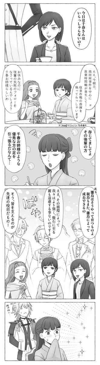 お嬢審神者本丸 ～お嬢様コレクション～  以前の無配漫画もついったーに無いのでアップしておきます お嬢会メンバーいつか他の漫画に出すので