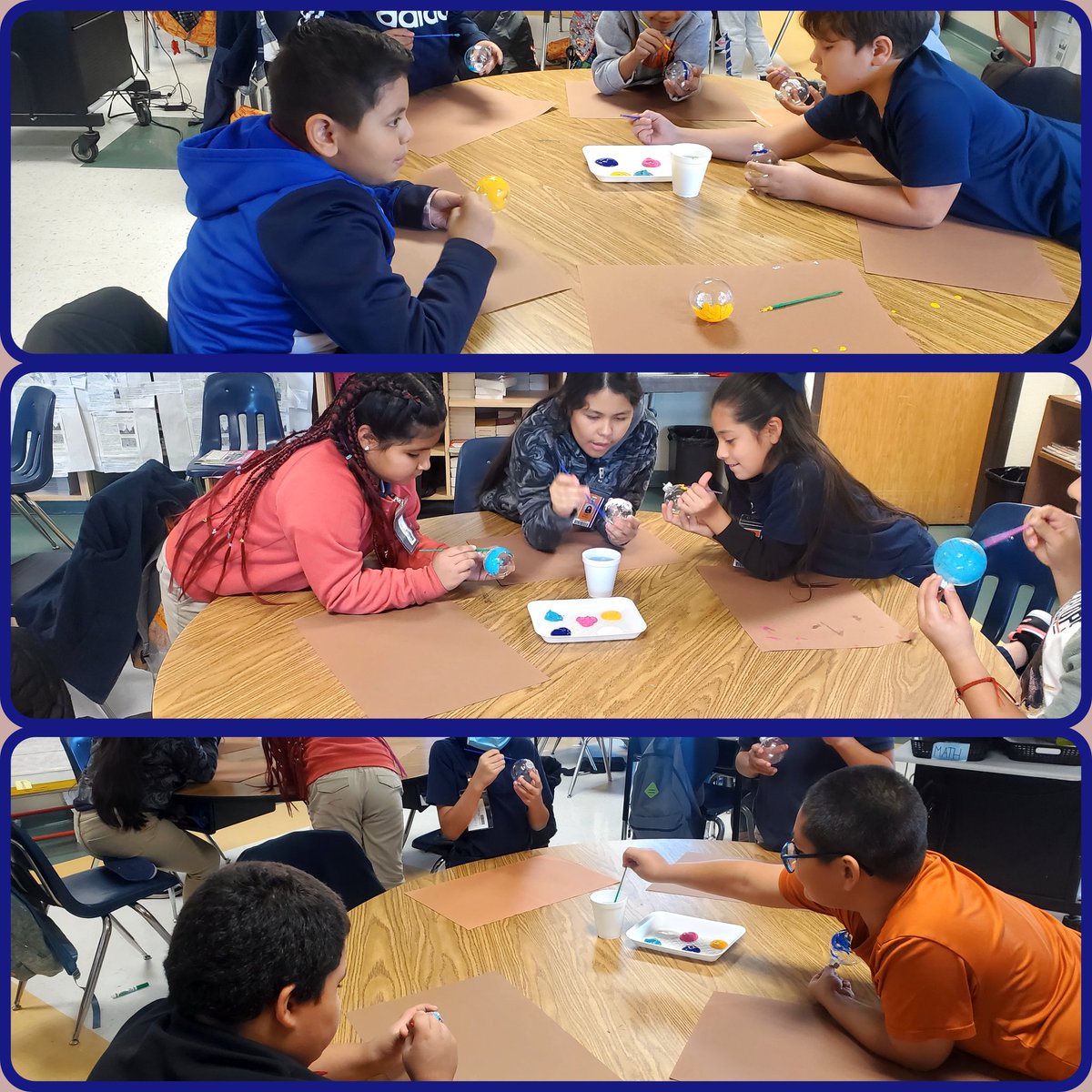 Mastering 300+ lessons and turning those academic triumphs into festive ornament paintings! 🎨🎉