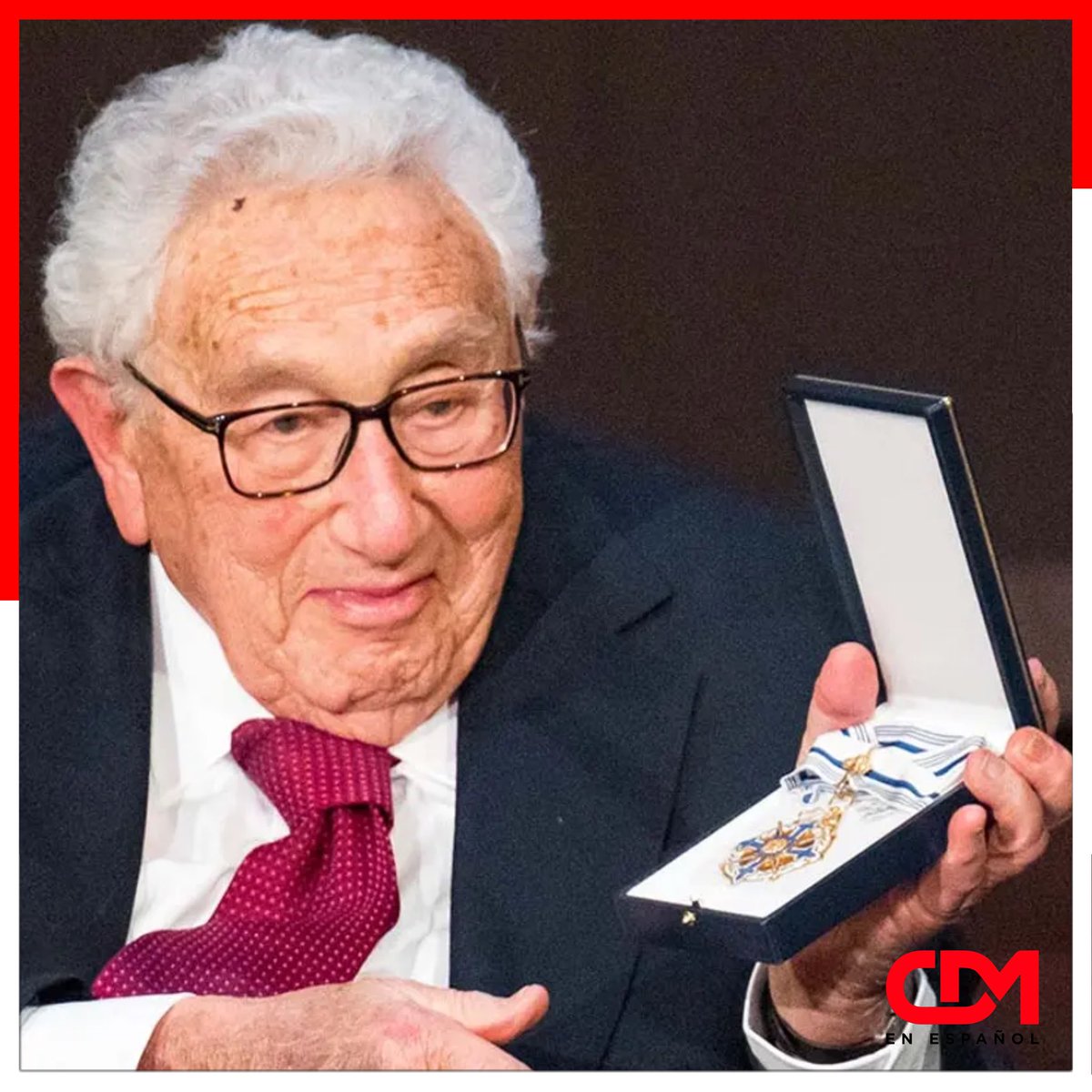 NOTICIAS 🇺🇸 | Fallece el ex secretario de Estado Henry Kissinger a los 100 años de edad.

Henry Kissinger murió en su casa de Connecticut EE. UU.

🔗 Link en el perfil

#CDMenEspañol #NoticiasenEspañol #NoticiasUSA #EstadosUnidos #SecretariodeEstado #HenryKissinger #Conneticut