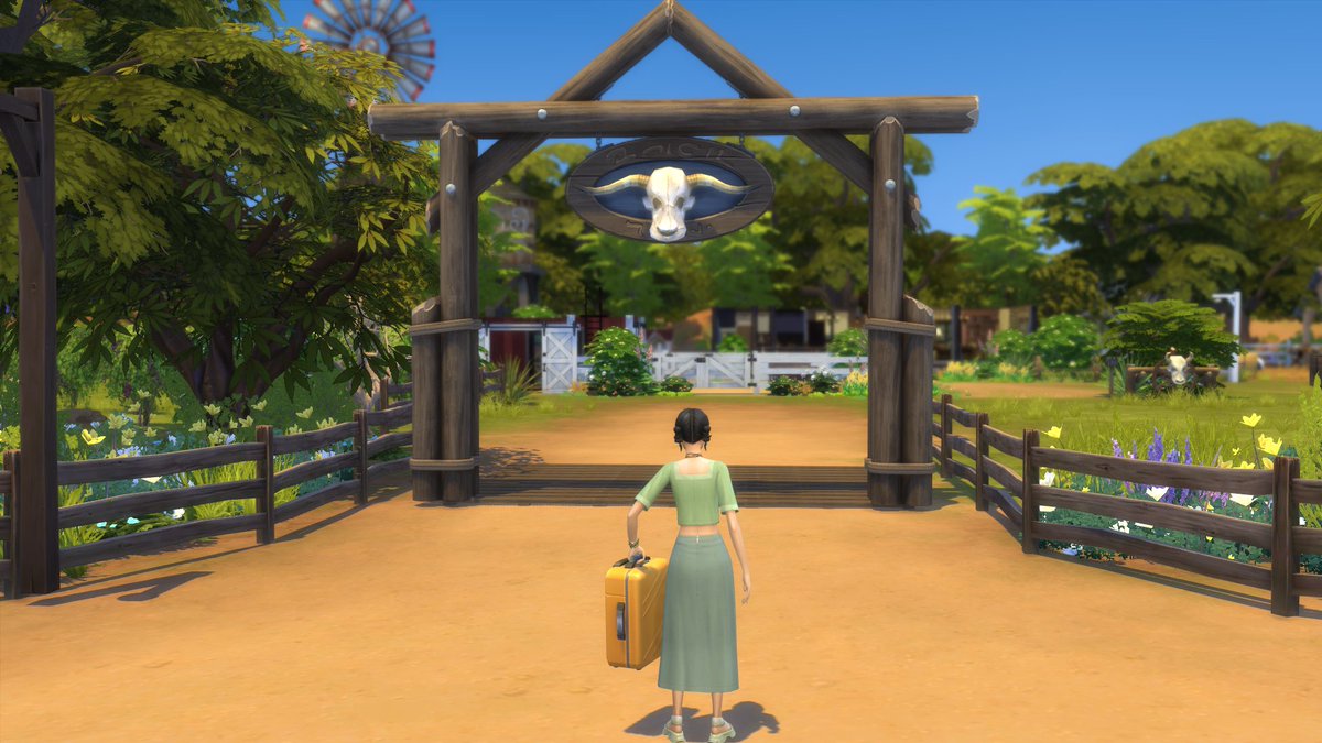 bakatokki's tweet photo. Orelia Raven left San Myshuno to live at Color Ranch in Chestnut Ridge.
She had no job, no romantic partner and no family. This was her only chance on finding her path in life.
#TheSims4 #thesims4stories https://t.co/d5bMEQA7Hh