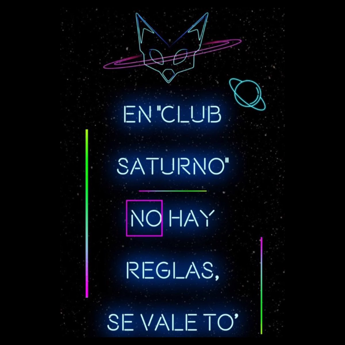 itscarlosivan's tweet photo. “En Club Saturno no hay reglas, se vale to” https://t.co/905NOwPZyj