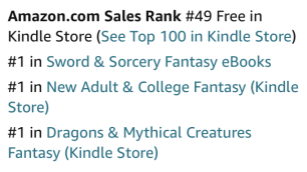 Thank you, friends, for helping our anthology hit these heights! Check it out here: rfr.bz/t8r181k  #cozyfantasy #witchyfiction #cosybooks #fantasy #cozyadventure
