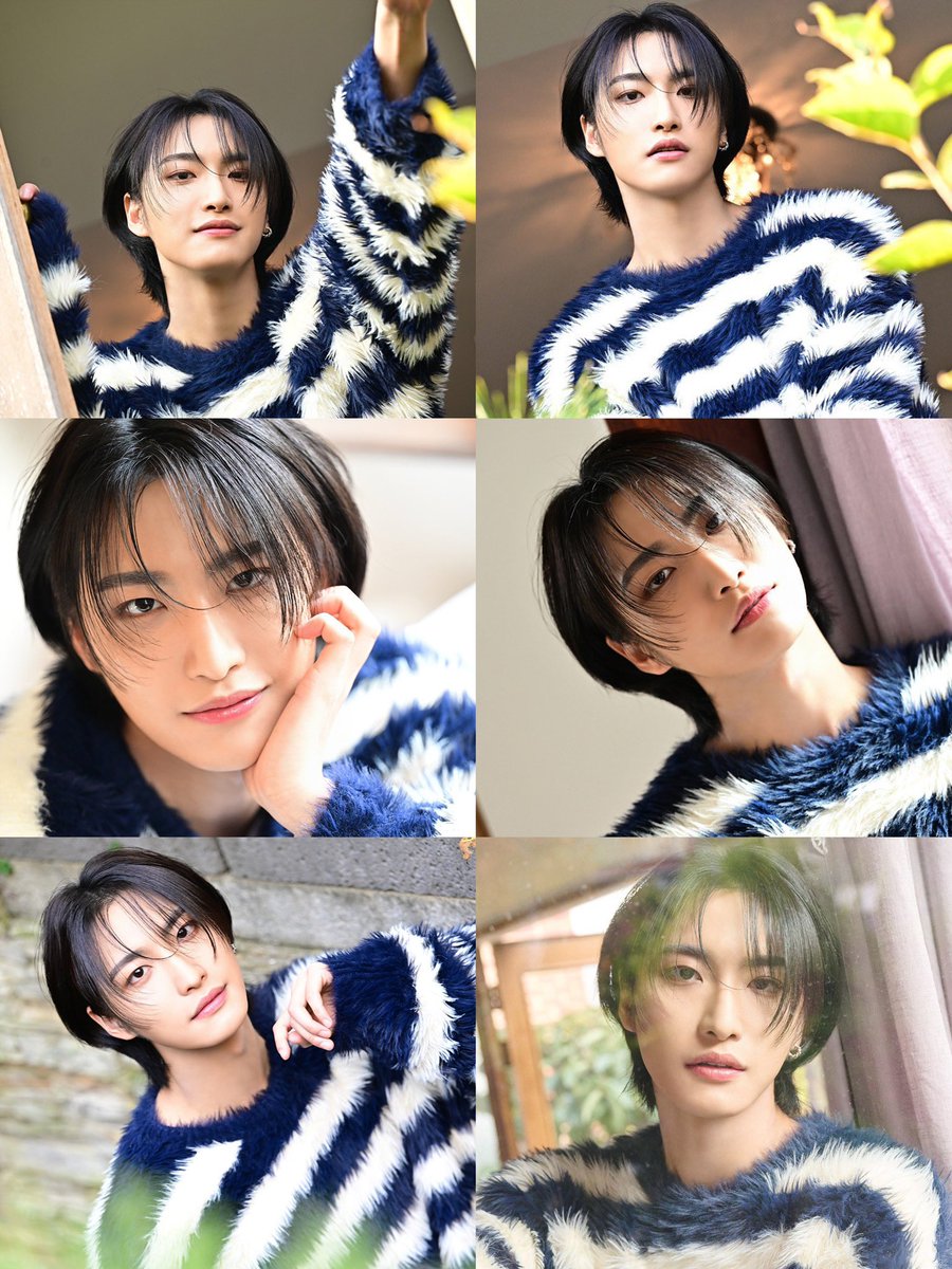 seonghwa from ATEEZ x Dispatch 💙🤍