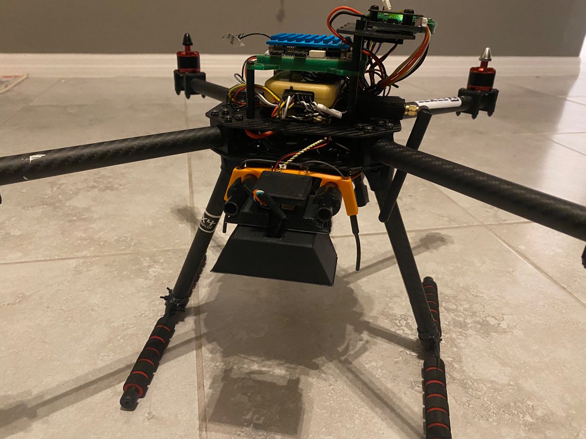 goods_savage8's tweet image. Flying in the mountains and had my RC receiver brownout. Thankfully had telemetry still. I added a second power module dedicated to power the CAN bus. This may be the final NXP FMUK66 NAVQ+ configuration. Moving forward with the @ArkElectron  Arkv6!

#pixhawk #px4