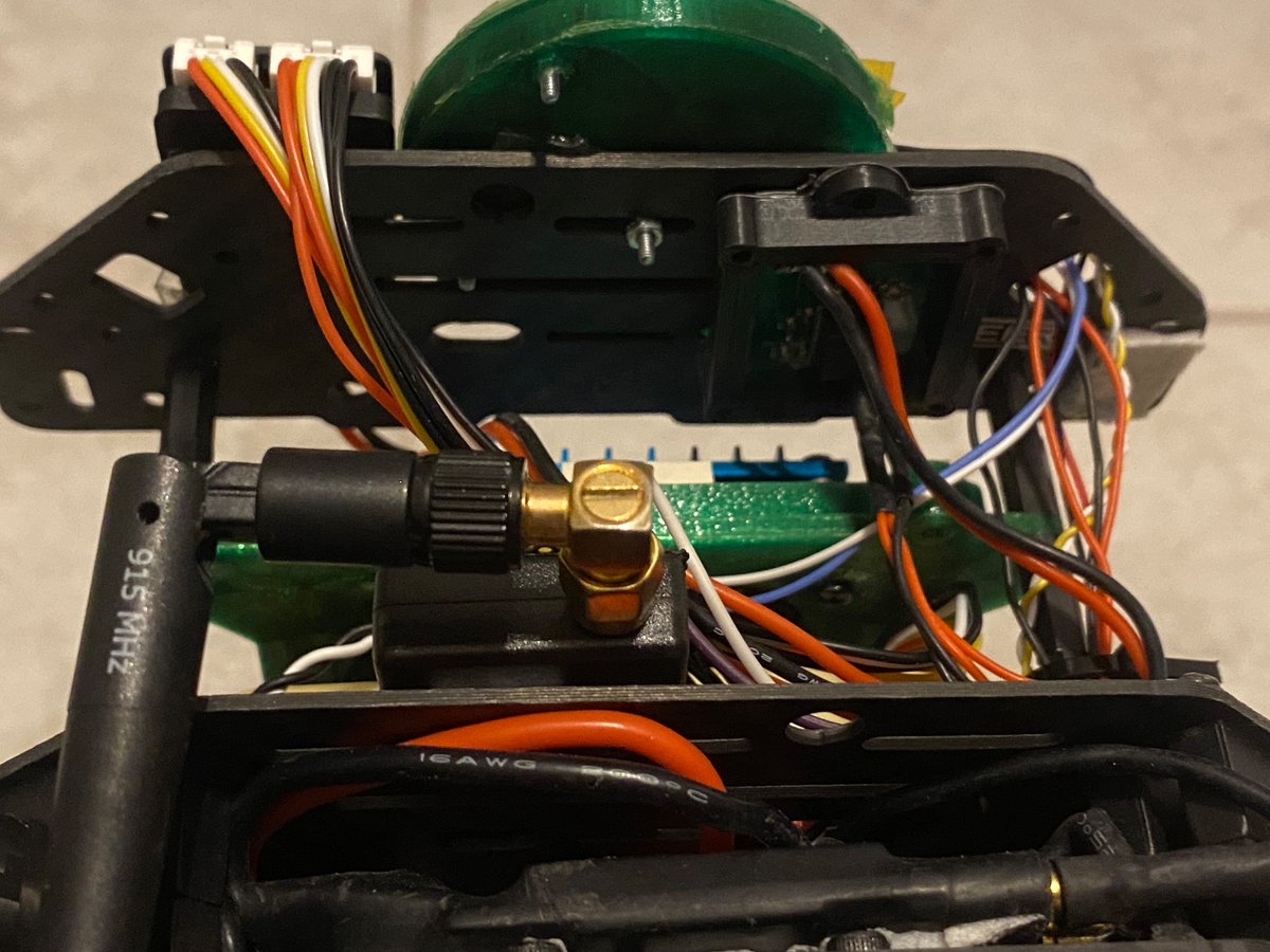 goods_savage8's tweet image. Flying in the mountains and had my RC receiver brownout. Thankfully had telemetry still. I added a second power module dedicated to power the CAN bus. This may be the final NXP FMUK66 NAVQ+ configuration. Moving forward with the @ArkElectron  Arkv6!

#pixhawk #px4