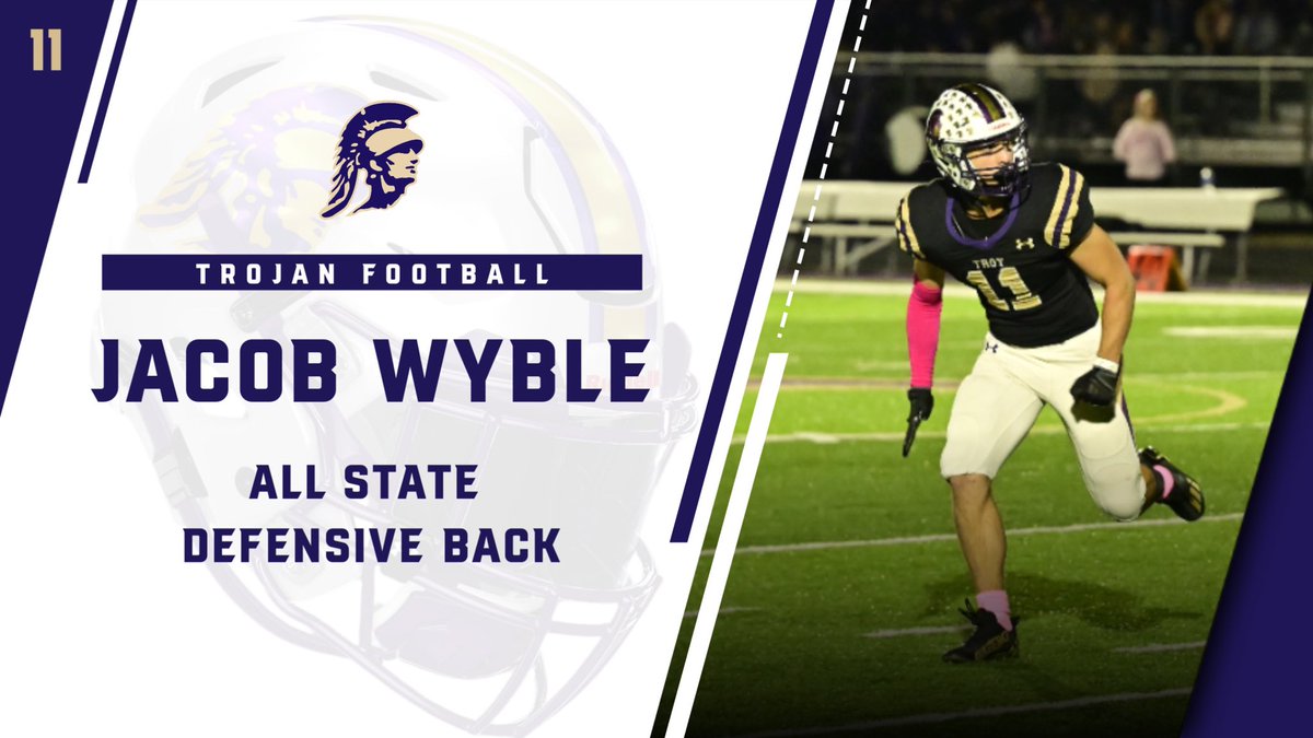 Jacob Wyble

✅ All Conference
✅ All District
✅ ALL STATE

Congrats, @WybleJacob!

#GoldStandard