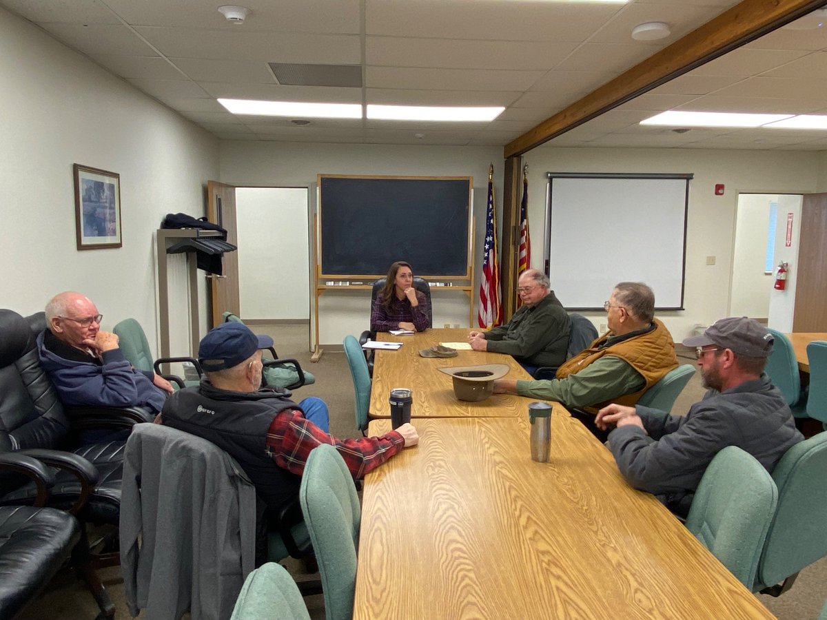 I appreciated my conversation with members of the Yakima-Klickitat Farm Bureau. Our discussion was insightful on their challenges with leases and the impact wildfires have on water quality for crops and on the ability to harvest.