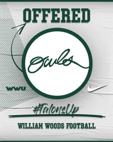 Blessed to receive my 1st offer from William Woods University! @CoachJulianM @wwuowlsFB @OHSBronchoFB @CoachOrtiz1 @CoachBuhler @Matty_V11