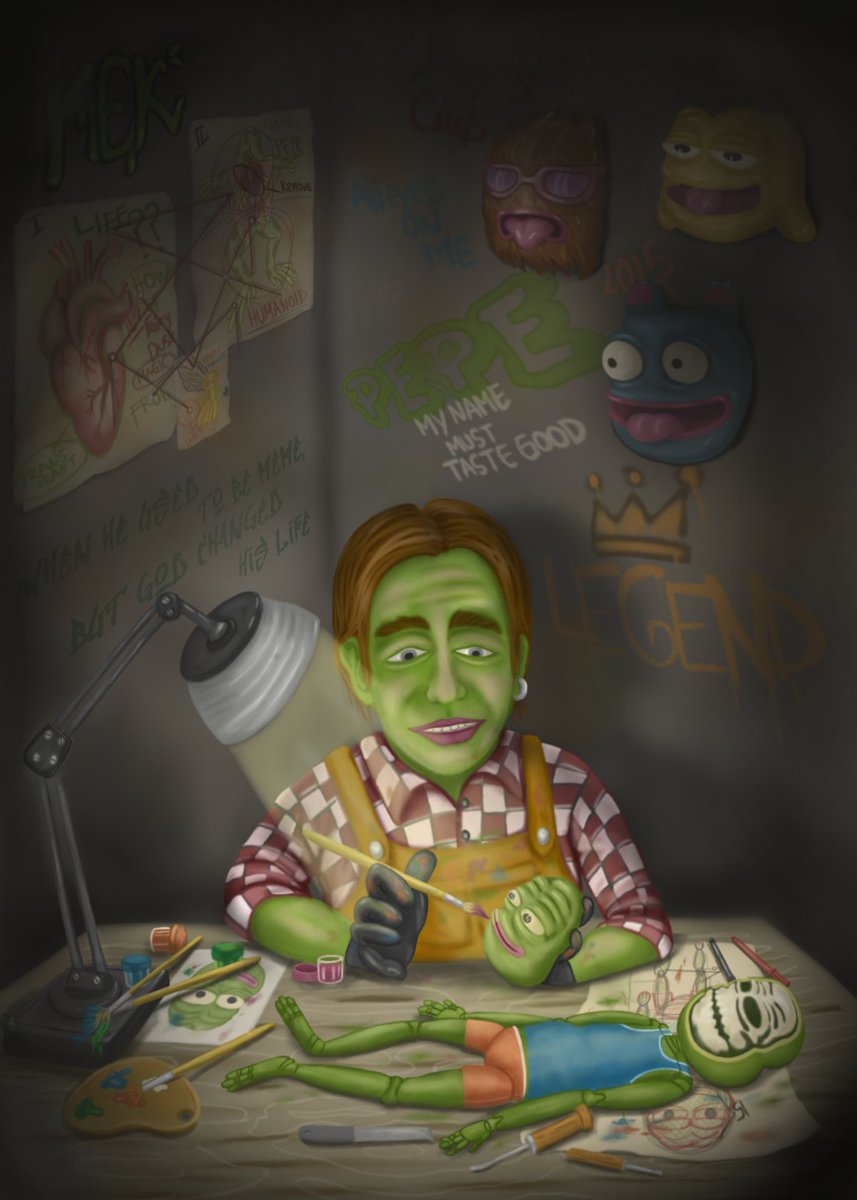 Continuing the previous story, Penocchio's father (Series 3 - Card 11) has left and he needs a life partner. Trying to make a suitable life partner "SOLITARY" (Series  4 - Card 42) Make friends, before you need them !!

🚨🚨 Twice and Shout Pepes 🚨🚨

An untimely Christmas gift.