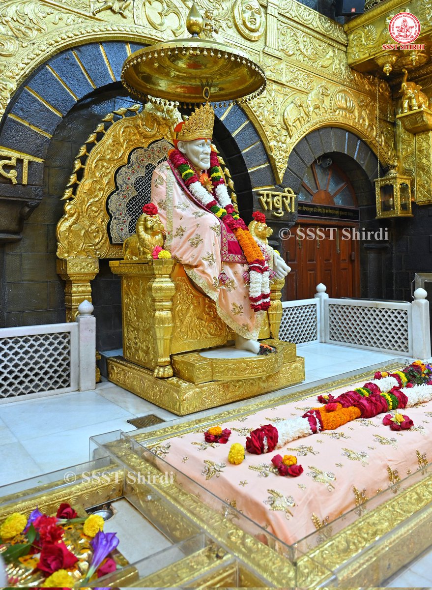 SSSTShirdi's tweet photo. *!! ॐ साई राम !!*
*श्री साईबाबा संस्थान विश्वस्त व्यवस्था,शिर्डी*
*!! ॐ Sai Ram !!*
*Shri Saibaba Sansthan Trust, Shirdi*
≈≈≈≈≈≈≈≈≈≈≈≈≈≈≈≈≈
 *आरती :-शिर्डी माझे पंढरपुर* 
*शनिवार ०९ डिसेंबर २०२३*     
*Aarti :-Shirdi Majhe Pandharpur*
*Saturday 09 December 2023* https://t.co/jaz1KG315D