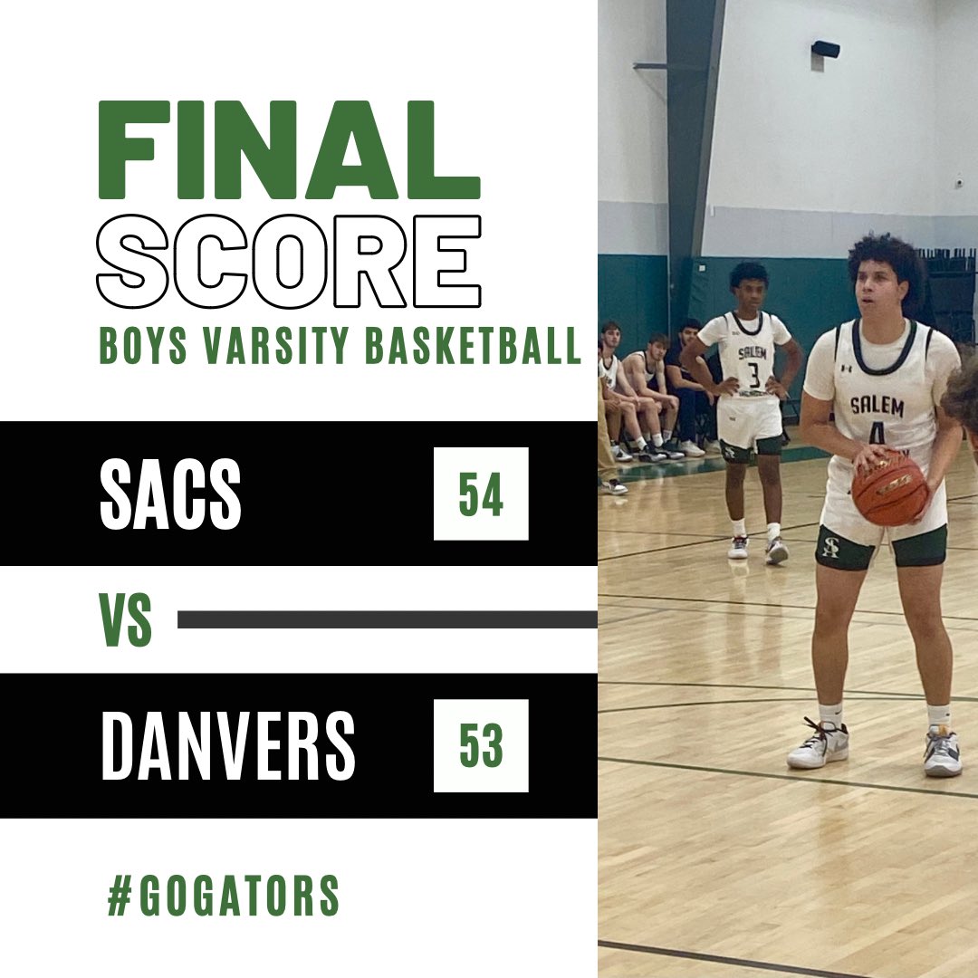 BIG win in the home opener for the Boys Varsity Team. They defeat Danvers HS 54-53 in a very tough back and forth game. Captain Angel Santiago led the way for the Navigators with 28 points. Back in action tomorrow at 12pm Vs Bishop Fenwick! #gogators