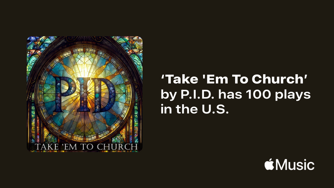 Just passed a new Milestone on <a href="/AppleMusic/">Apple Music</a>. Thanks for listening!
music.lnk.to/12GyPy