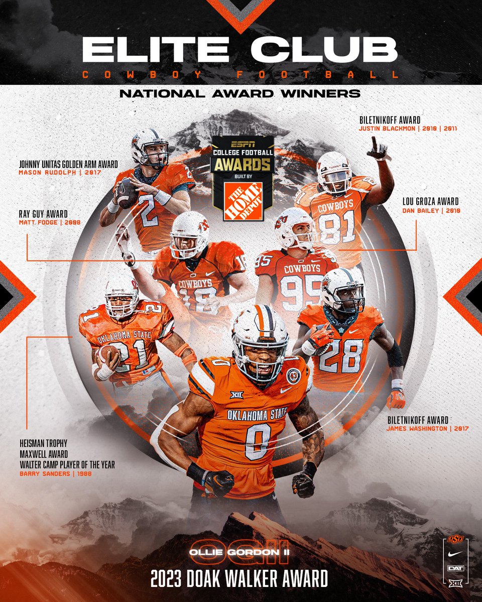 Ollie joins an elite group of National Award winners 😤 #GoPokes | #DAT