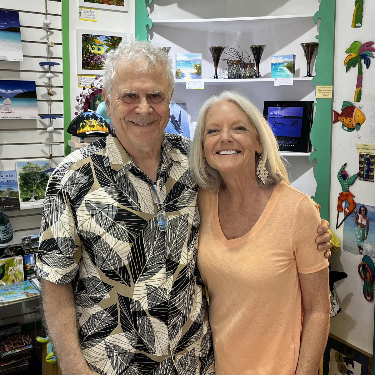 What’s better than having <a href="/realhomerhickam/">Homer Hickam</a>—bestselling author of Rocket Boys/October Sky, NASA engineer &amp; Vietnam Vet, AND Coral Bay, St. John guy—show up at your book signing?
(Answer: Nothing.)
🚀🚀🚀