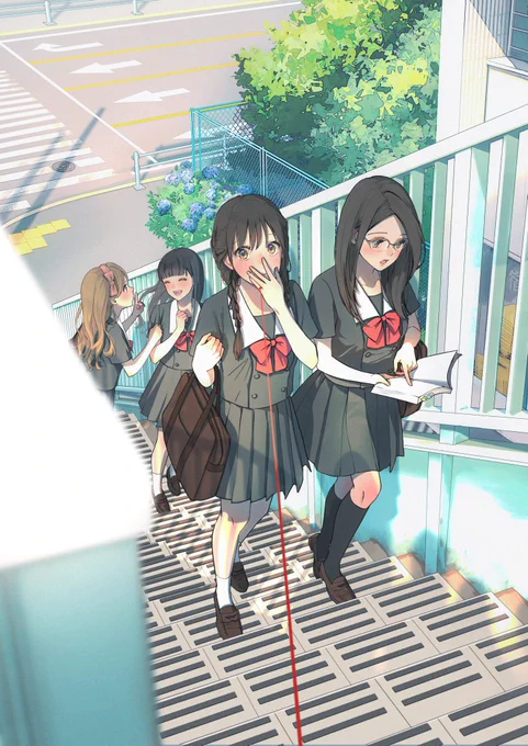 #今年も残りわずかなので今年一番伸びた絵を貼る  それはある日、突然に。