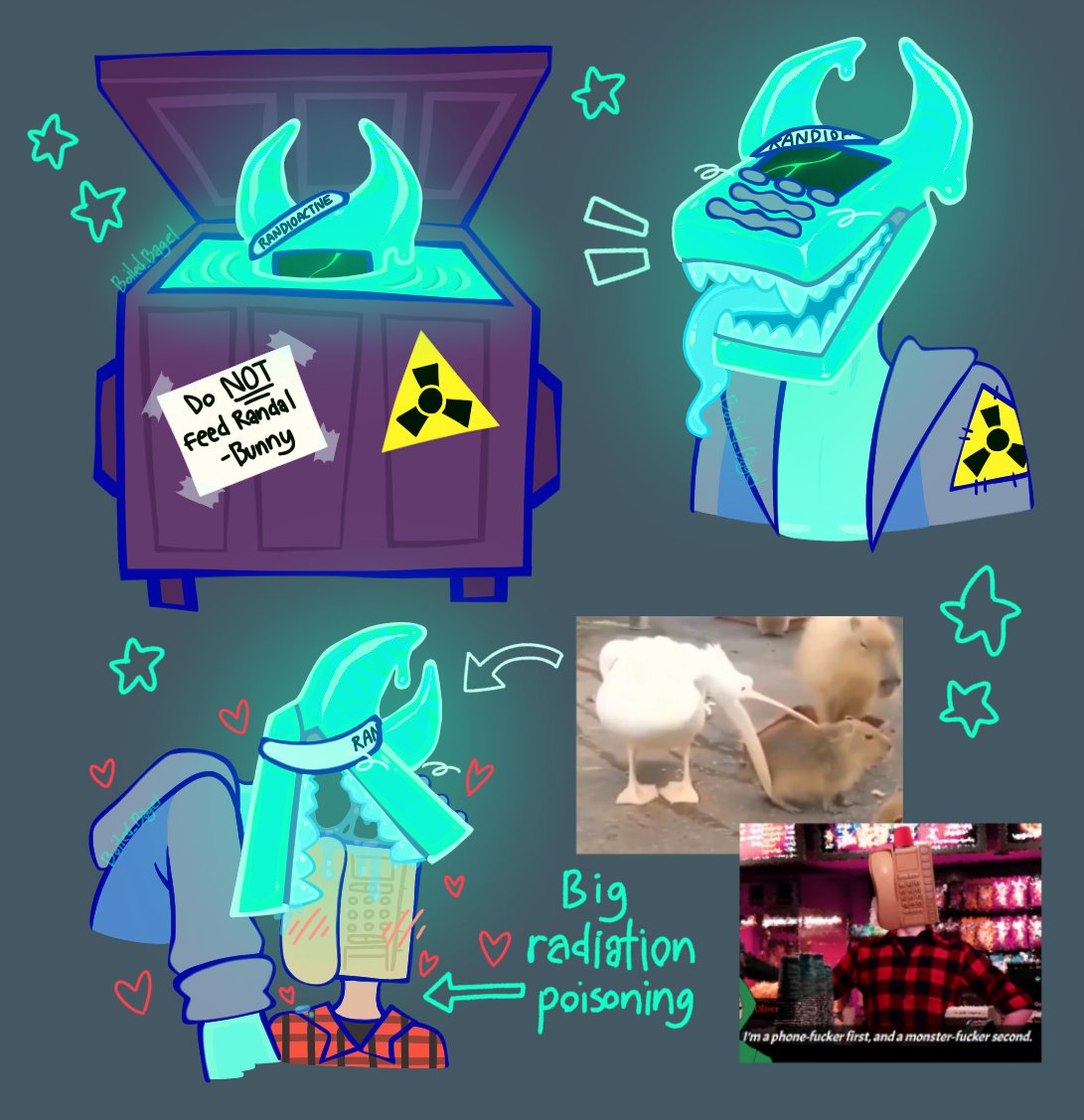 Boiled_bagel's tweet image. I kinda changed his design so much that he might as well be a new character but uhh y’all rocking with mutated randy??

#dialtown #dialtownfanart #randyjade #dialtownplush