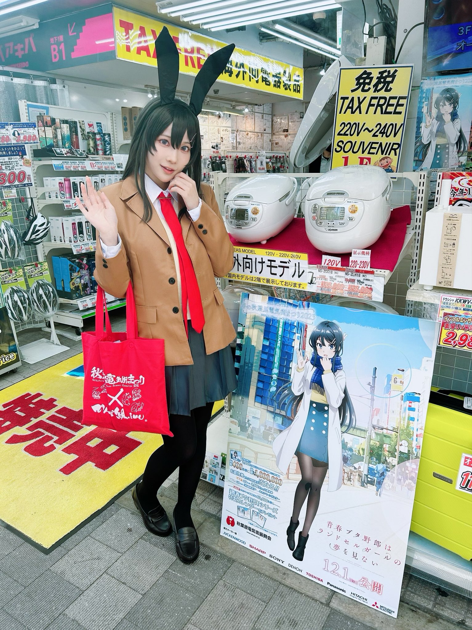 B2ポスター 青春ブタ野郎 非売品 秋葉原電気街まつり2023 当選品