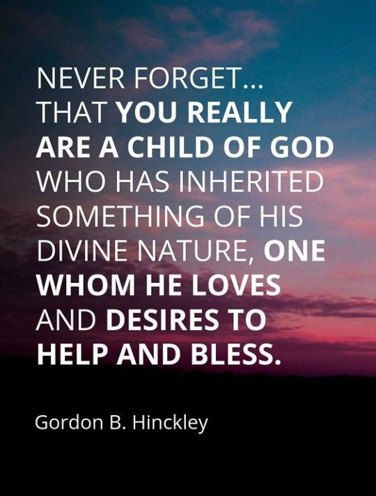 alanhedquist's tweet photo. #RealityCheck; ... 

Your true identity is defined by being created in the image of God; a beloved spirit son or daughter of heavenly parents. And, as such, you have a divine nature and destiny!

#ShareGoodness https://t.co/YWJ5u5g3Sy