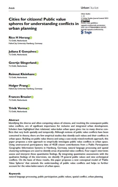 Urban Studies Journal (@usj_online) on Twitter photo Herzog et al propose a new conceptual model of “Public Value Spheres'' that extends understanding of #PublicValue conflicts and helps to further account for the value-laden nature of urban space
ow.ly/uQNf50Qf89t
<a href="/ricohherzog/">ricoherzog</a> <a href="/JulianaEGves/">Juliana Goncalves</a> <a href="/GeerSling/">Geertje Slingerland</a> @RJKleinhans @TrivikV Herzog et al propose a new conceptual model of “Public Value Spheres'' that extends understanding of #PublicValue conflicts and helps to further account for the value-laden nature of urban space
ow.ly/uQNf50Qf89t
<a href="/ricohherzog/">ricoherzog</a> <a href="/JulianaEGves/">Juliana Goncalves</a> <a href="/GeerSling/">Geertje Slingerland</a> @RJKleinhans @TrivikV