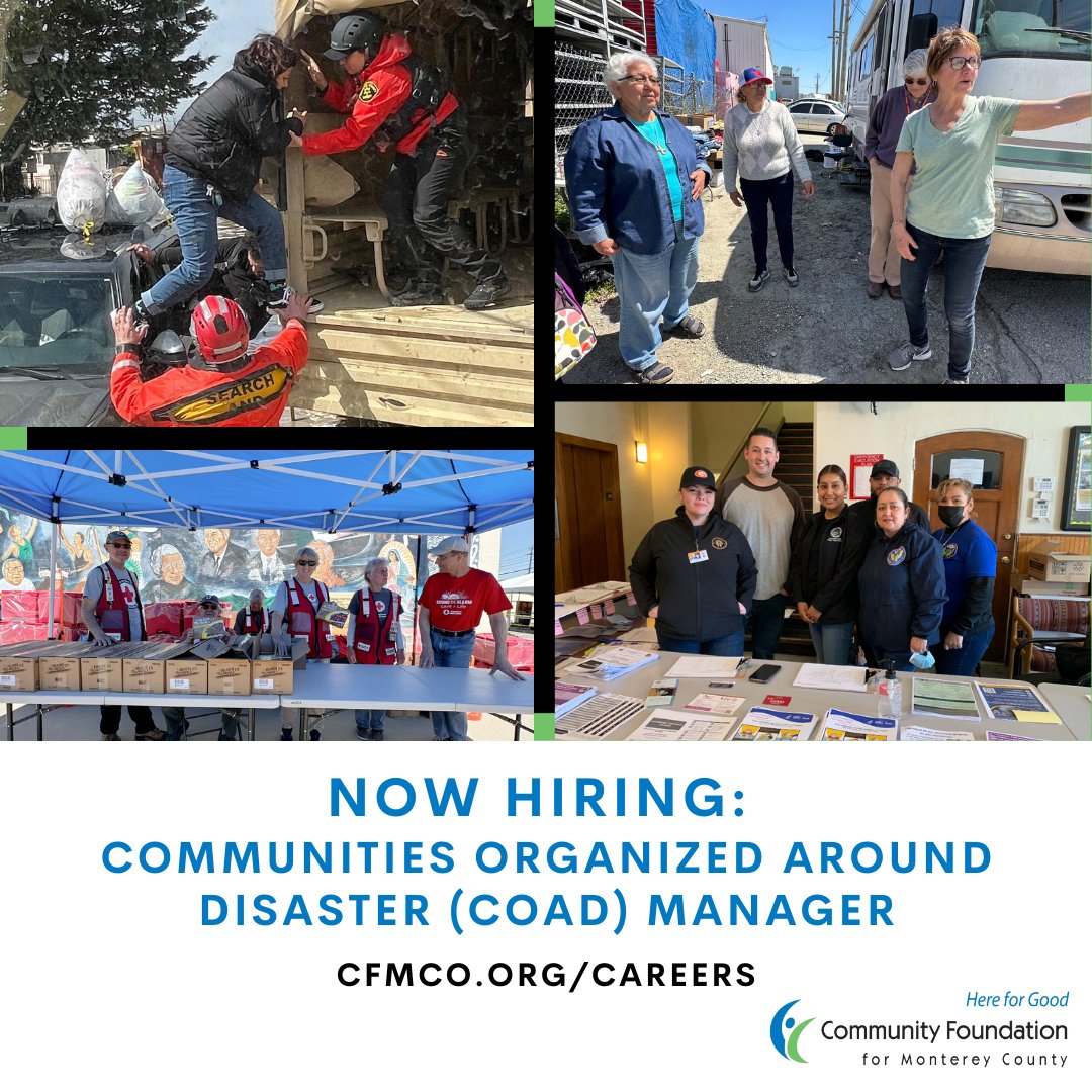 Are you ready to empower communities to prepare for and respond effectively to disasters? Join the @cfmco team and play a vital role in organizing and strengthening our community's resilience against natural calamities and emergencies. Learn more & apply: cfmco.org/careers