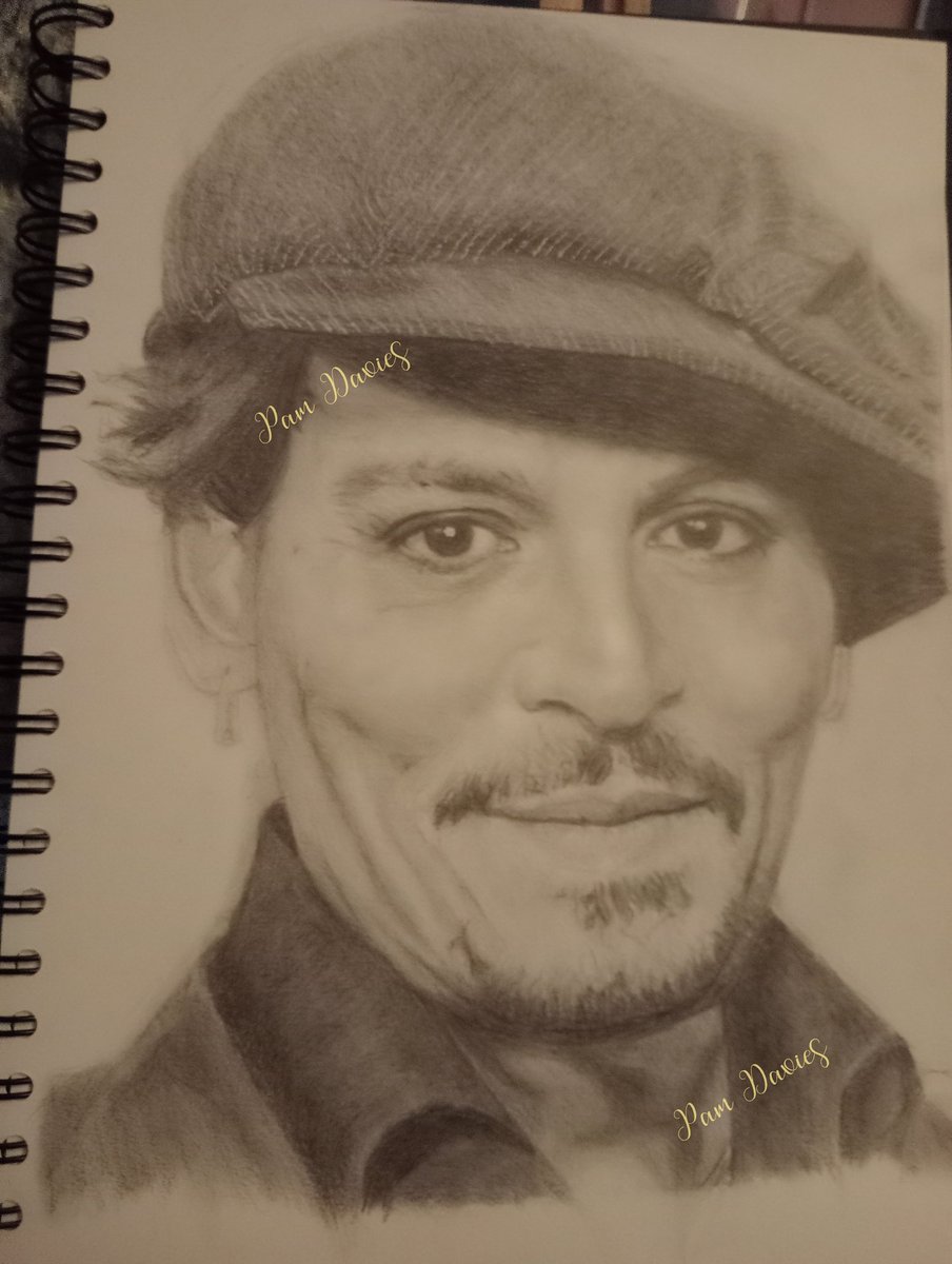 My latest drawing of JD. It took me about 3 days to do ❤️