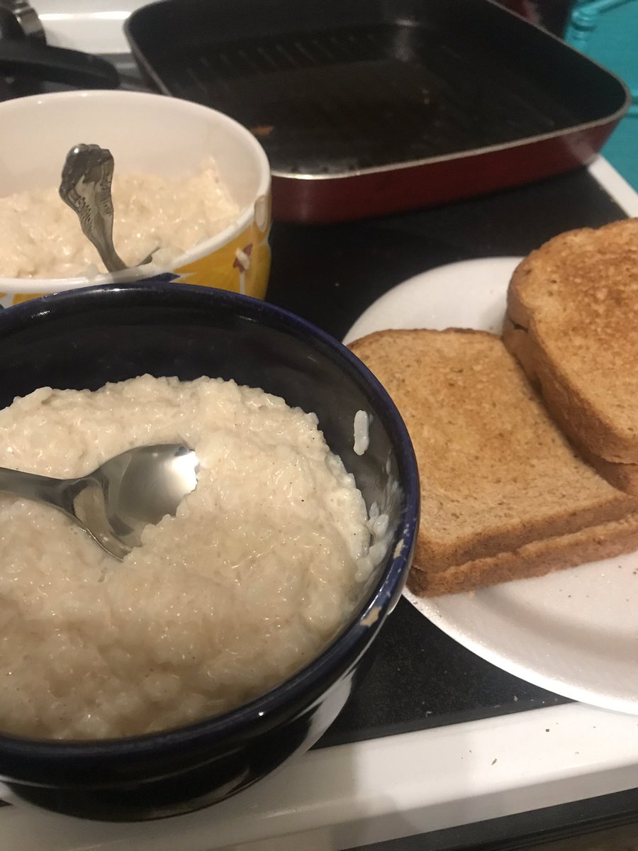 Aroz con leche…hit the spot tonight