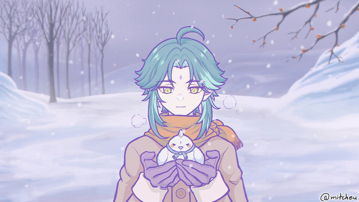 mitcheu's tweet photo. ☃️
#魈 #xiao https://t.co/DDEOxvlEFb