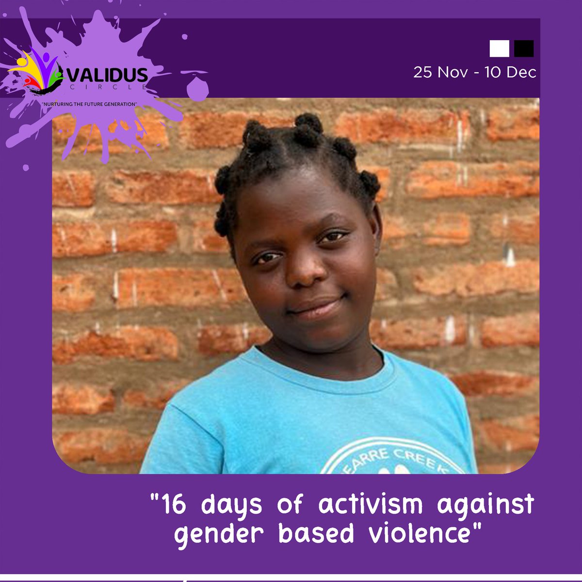 validus_circle's tweet image. Harmony begins when every man takes a stand for respect and equality. Join the wave against gender-based violence with @validuscircle_mw, shaping a future where all men actively contribute to a world free from harm.
#16Days #MeToo #WhyIStayed #InvestToEndViolence