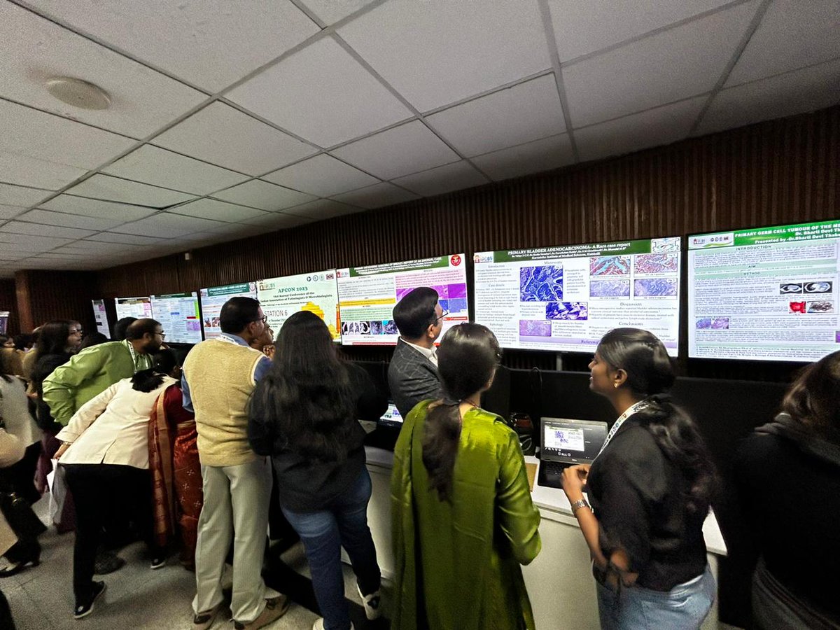 Everyone game faces on! Poster presentation for session 1 is going on! Good luck to all delegates! <a href="/Apcon2023/">APCON 2023</a> <a href="/aiims_newdelhi/">AIIMS, New Delhi 🇮🇳</a> #apcon2023