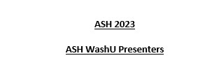 A lot of presentations from @WashUOnc @WashUHeme @WUHemeOncFellow (Current & Future) @SitemanCenter @WUSTLdbbs at #ASH23 #leusm #lymsm #mmsm #bmtsm #mpnsm #mdssm Friday, December 8 1:30-2:00pm |Left Field Concourse (Petco Park) Trainee Activities and Services Blood Drop: RTAF…